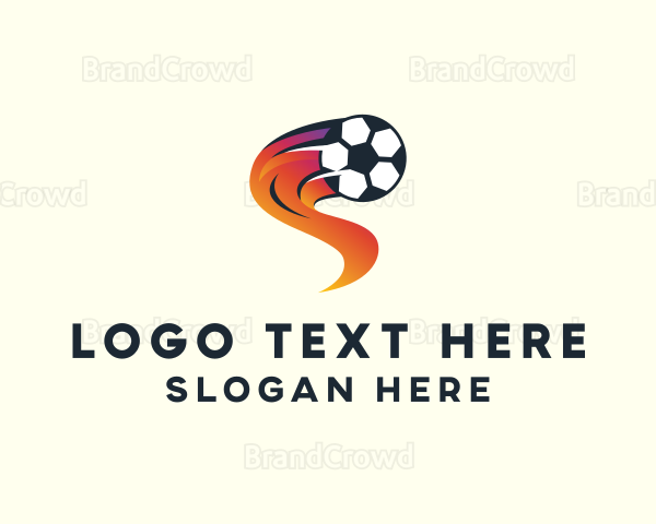 Soccer Sports League Logo