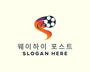 Soccer Sports League logo design