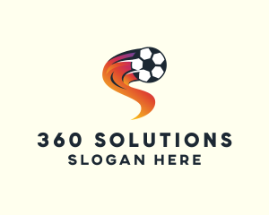 Soccer Sports League logo design