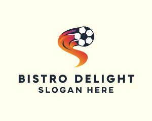 Soccer Sports League logo design