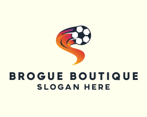 Soccer Sports League logo design