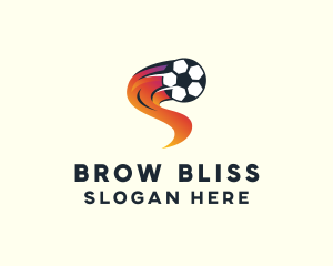 Soccer Sports League logo design