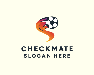 Soccer Sports League logo design