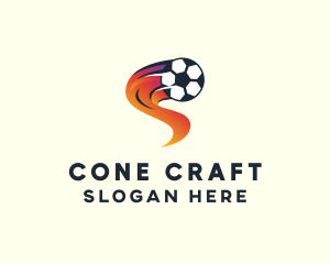 Soccer Sports League logo design