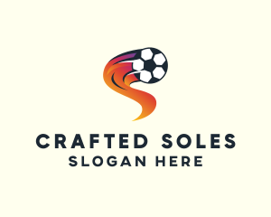 Soccer Sports League logo design