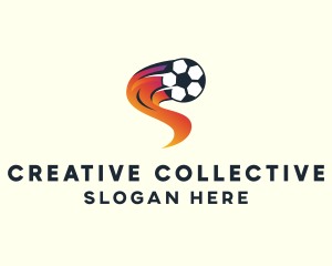 Soccer Sports League logo design