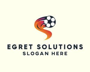 Soccer Sports League logo design