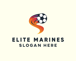 Soccer Sports League logo design