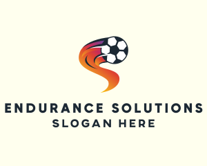 Soccer Sports League logo design