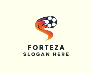 Soccer Sports League logo design