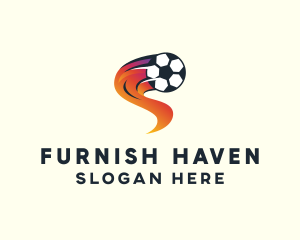 Soccer Sports League logo design