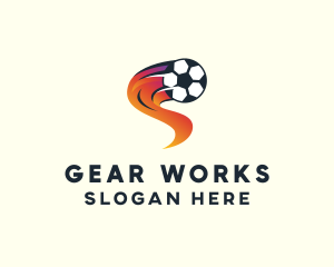 Soccer Sports League logo design