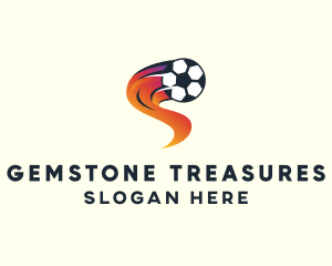 Soccer Sports League logo design