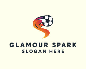 Flashy - Soccer Sports League logo design