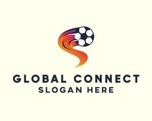 Soccer Sports League logo design