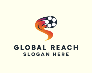 Soccer Sports League logo design