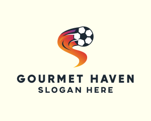 Soccer Sports League logo design