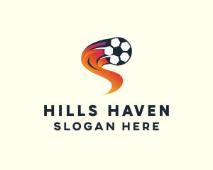 Soccer Sports League logo design