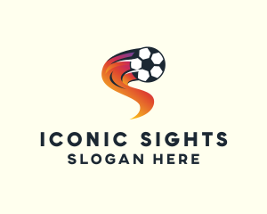 Soccer Sports League logo design