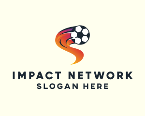 Soccer Sports League logo design