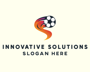 Soccer Sports League logo design