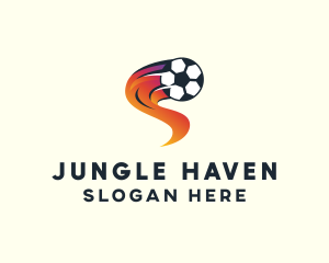 Soccer Sports League logo design