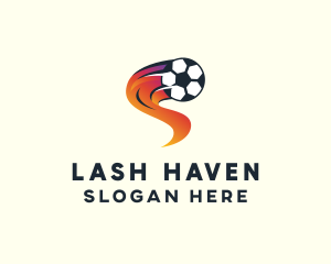 Soccer Sports League logo design