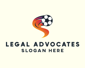 Soccer Sports League logo design