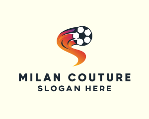 Soccer Sports League logo design