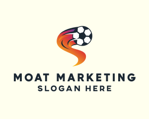 Soccer Sports League logo design