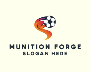 Soccer Sports League logo design