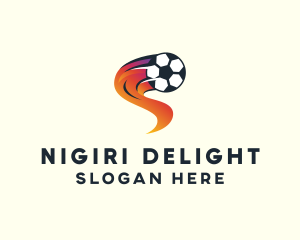 Soccer Sports League logo design