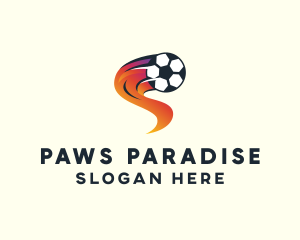 Soccer Sports League logo design