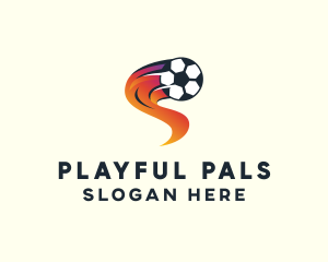 Soccer Sports League logo design