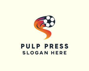 Soccer Sports League logo design