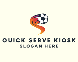 Soccer Sports League logo design