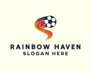 Soccer Sports League logo design