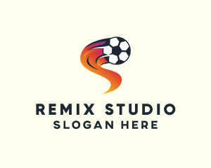 Soccer Sports League logo design