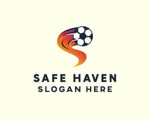 Soccer Sports League logo design