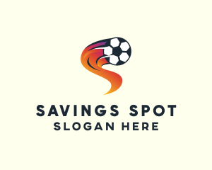 Soccer Sports League logo design