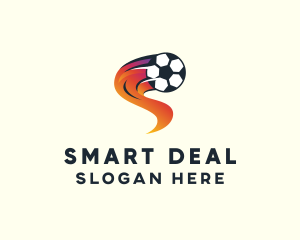 Soccer Sports League logo design