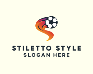 Soccer Sports League logo design