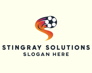 Soccer Sports League logo design