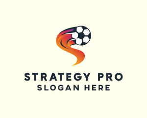 Soccer Sports League logo design