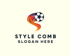 Soccer Sports League logo design