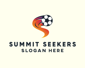 Soccer Sports League logo design