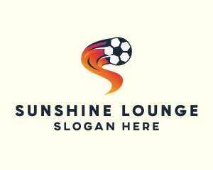 Soccer Sports League logo design