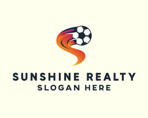 Soccer Sports League logo design