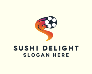 Soccer Sports League logo design