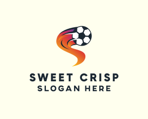 Soccer Sports League logo design